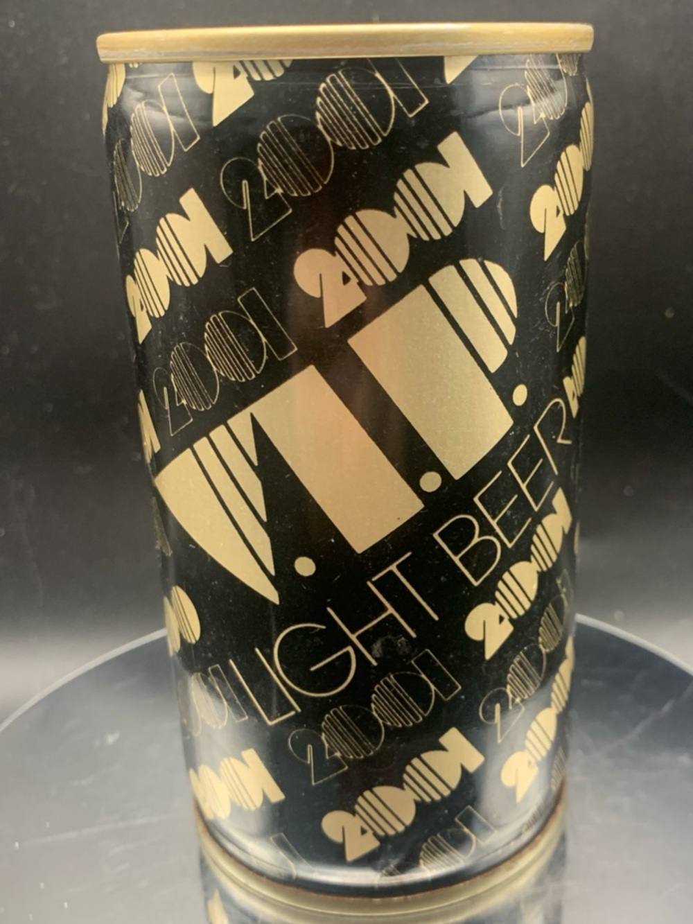 Vintage Beer Can VIP V.I.P 2001 Light Beer Pull Tab Empty Steel Can Pittsburgh